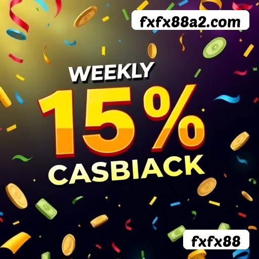 Cashback VIP fxfx88 - reembolso semanal